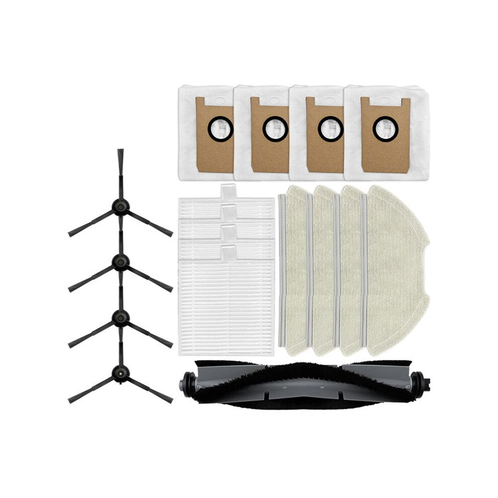 For Airrobo T20+ Robot Vacuum Parts Accessories Main Brush Hepa Filter Dust Bag Mop Washcloth 6034021355508