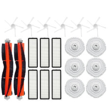 Per Bot W10/W10 Pro Mop Pad Robot Aspirapolvere Accessori Filtro Hepa Spazzola A Rullo Sostituzione Parti Spazzola Laterale