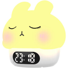 Despertador Night Ligh, Coelho Silicone Pat Light com Despertadores, para Meninos Meninas Crianças Presente de Aniversário