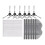 For  Robot Vacuum E5 Mop Filter Side Brush Washing Cloth Accessories Replacement 1