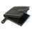 JCB JCB - Mens Genuine Leather Wallets | Tri Fold Button Close Wallet RFID Protected (Black Box, Black) 4