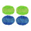 4PCS for  Sweeper Microfiber Reusable Mop Pad Floor Cleaning Mop Accessories 1