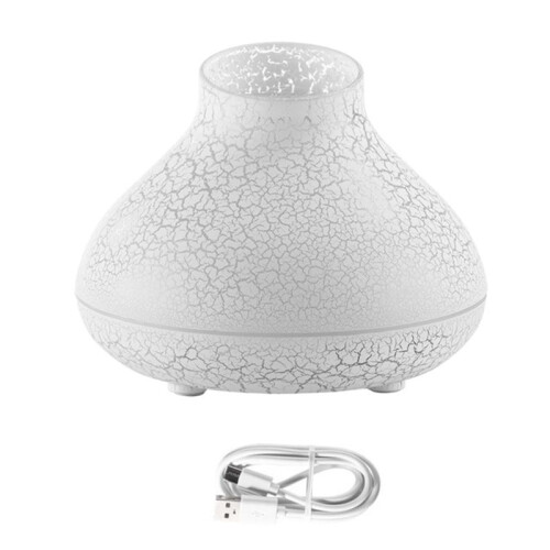 Flame Diffuser 130ml Bonfire Diffuser Colorful Flame Humidifier Small Essential Oil Diffuser for Room Office A