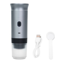 Portable Espressos Coffee Machine 12V Electric Small Travel Italian Expressos Maker for Camping RV Hiking Office