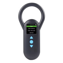 Animal RFID Reader 134.2KHz 125kHz Cat Dog Microchip Scanner FDX-B Glass Chip Identification Tag Reader