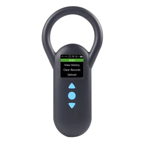 Animal RFID Reader 134.2KHz 125kHz  Cat Dog Microchip Scanner FDX-B Glass Chip Identification Tag Reader