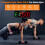 Gym Timer Clock for /FBG/EMOM - Large Workout Clock for Home Gym with Remote Control, Count Down &  EU Plug 2