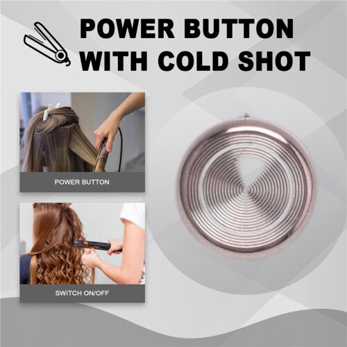 Power Button with Cold Shot for  Airwrap Hair Styler  /Off Slider Button Replacement Accessories 2