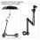 Support de Parapluie Multi-Usage, Support de Parapluie Portable, Support de Parasol Extensible pour Scooter Électrique Max G30 M365, Noir 4
