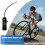 Cable Locks with Combination, 4-Digit Combination Lock with 3 Replaceable Different Lengths Steel Rope, for Cabinets 5