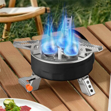 Einzelbrenner, CB-Tank, Camping-Gaskocherbrenner, Camping, Regulierkocher, Einteiliger Kassettenkocher