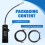Cable Locks with Combination, 4-Digit Combination Lock with 3 Replaceable Different Lengths Steel Rope, for Cabinets 7