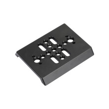 80mm Dovetail Plate Quick Installation Board with 1/4inch-20 and 3/8inch-16 Threaded Holes DSLR Camera Accessories