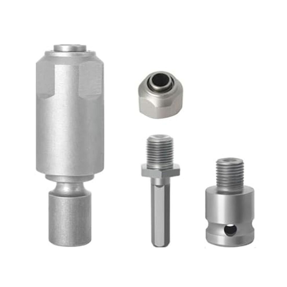 Electric Wrench To Hammer Adapter,1/2 Conversion Connector Rod Round Handle Electric Hammer Drill,3Pcs 6033286429085