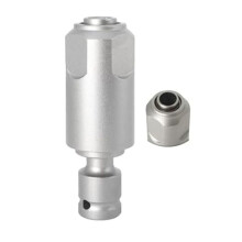 Electric Wrench to Hammer Adapter,1/2 Conversion  Connector Rod Round Handle Electric Hammer Drill,1Pcs