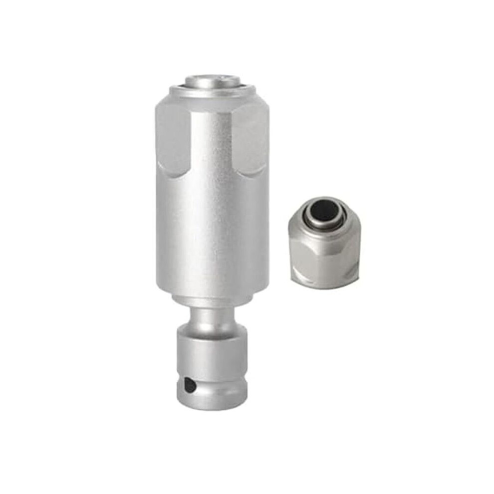 Electric Wrench To Hammer Adapter,1/2 Conversion Connector Rod Round Handle Electric Hammer Drill,1Pcs 4711393122533