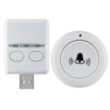 Kabellose Türklingel, USB--Türklingel, Kabelloses Türklingel-Fernbedienungsset, Keine Verkabelung Erforderlich, für Den Anruf bei der Bettpflege