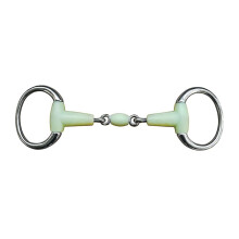 Horse Snaffle Bit, Stainless Steel Loose Ring Horse Mouth Bit, Loose Link Horse Mouth Bit for Horse Training and Riding