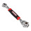 52 in 1 Socket Wrench, Stainless Steel Professional Multi-Functional Rotating Tools, 360 Degree Revolving Spanner 5