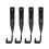 Chainsaw Wall Mount Holder Backpack Blower Rack Accessories for Garage Wall,Weed Eater String Trimmer Hanger 4PCS 2
