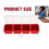 Screw Parts Box Storage Case Recycled Material 400.0g Red 7