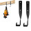 Chainsaw Wall Mount Holder Backpack Blower Rack Accessories for Garage Wall,Weed Eater String Trimmer Hanger 4PCS 3