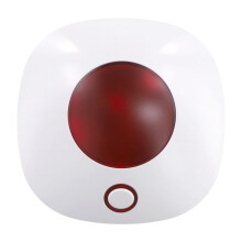 Sound Light Alarm Siren WIFI 110dB TUYA Safety Protection Siren Home Alarm Security System EU PLUG