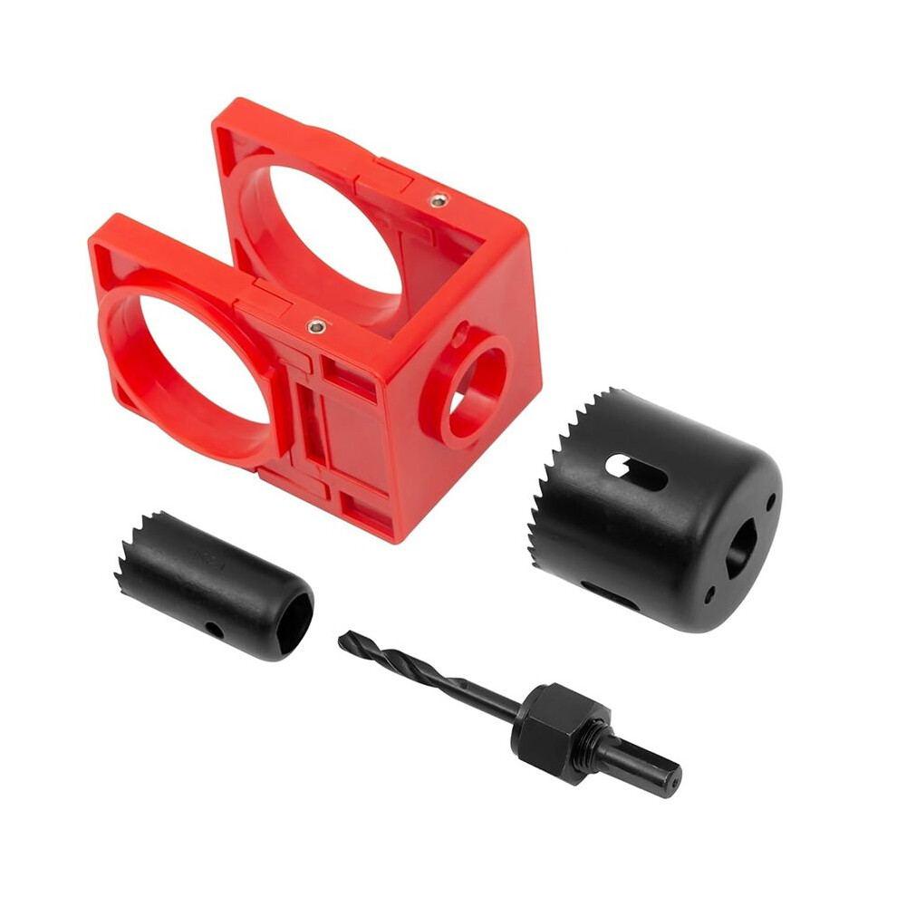 Door Lock Installation Kit, Metal Door Lock Hole Saw Door Knob Installation Kit For Deadbolts And Locksets 6034186052007