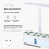 Hydroponics Growing System Full-Spectrum LED Plant Growth Light Intelligent Vegetable Germination Kit EU Plug Black 5