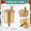 2 Pack 1/8 Inch Automatic Air Vent Valve, Automatic Air Bleed Vent, Float Valve for Hot Water Radiators Heating System 5