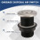 Garbage Disposal Air  Kit, Garbage Disposal Button, Garbage Disposal  Button, Waste Disposer /Off EU Plug 3