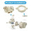 Pool Pump Parts Locking  357199 Replacement for Whisperflo and Intelliflo Variable Speed Pool and Spa Pump 5