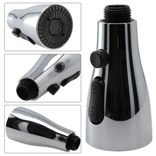 Pull Out Spray Shower  Kitchen Spare Replacement Tap Sprayer Water Saving Universal Kitchen Faucet  Aerator,C 2