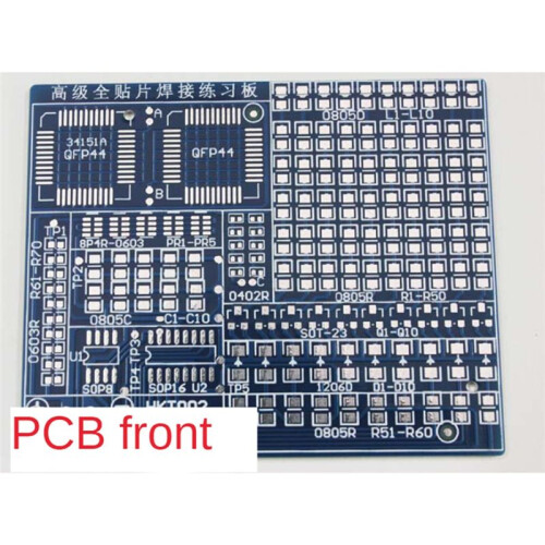 SMD Component Welding Practice Board DIY Kit Skill Training Board Led Transistor Set Practice 2