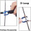 1 Pack Archery Compound Bow D Loop-Metal D Ring Buckle Release Nocking Loop with Screwdrivers,Red 4