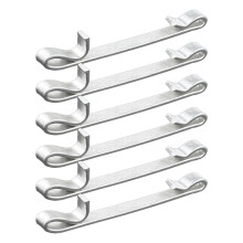 Upgrade Tool Box Drawer Slide Clamp 2-Inch Double Ring Tool Box Drawer Slide Clamp Replacement Parts 12pcs