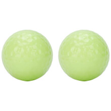 2 Nacht-Golfbälle, Ultrahelles Leuchten, der Langlebige, Dunkel Leuchtende Golfball Benötigt Nur UV-Licht