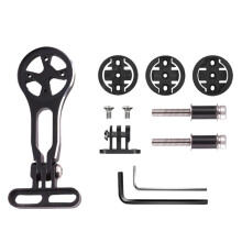 Adjustable Speedometer Extension Bracket  Aluminum Alloy Bicycle Computer Holder for  Replacement B