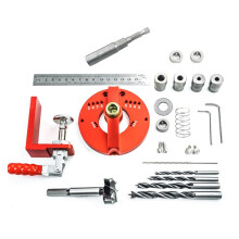 Multifunctionele 35 mm Scharniermalset Houtbewerking Gatenboorgeleider Locator Puncher Sjabloon Gatenopener Gereedschap