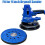 2pcs 9 Inch Drywall Sander Hook and Loop Pad,Grade Sanding Tool,10 Holes,Backup Pad with 14mm Thread 6