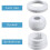 Pool Spa 1/2Inch Opening Hydrostream Return Jet Fitting SP1419C with 1-1/2Inch MIP Thread Replacement SP1419C(5PCS) 4