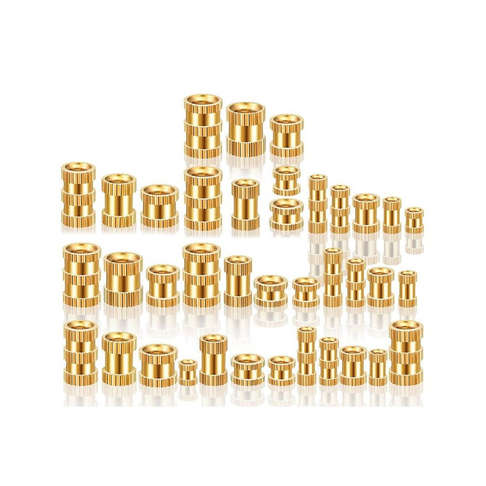 1000Pcs Threaded Inserts Brass Knurled Nuts Heat Set Insert Tool For Plastic Parts 3D Printing Injection Molding Press 6031581623443