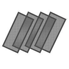 Podłogowe Osłony Wentylacyjne, Silna Magnetyczna Siatka Wentylacyjna, Filtry Wentylacyjne, 4x10-Calowe Ekrany Wentylacyjne z PCV, 4 Szt