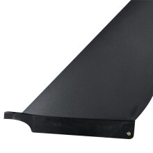 Surfboard Fin 10 Zoll Surfboard Center Fins Paddle Board Longboard Single Fins Surfen Sport Zubehör Schwarz
