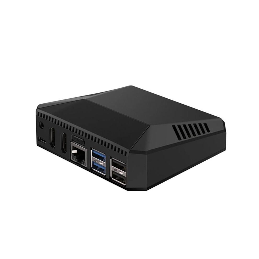 Cooler For Raspberry Pi 5 Argon One V3 Aluminum Housing Built-In Active Cooler Black 4711457981236