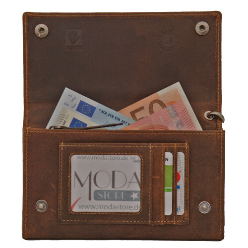 Greenburry Vintage wallet I leather 17 cm 2
