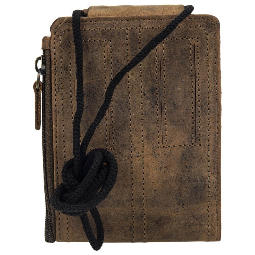 Greenburry Vintage Neck Pouch Leather 11 cm 2