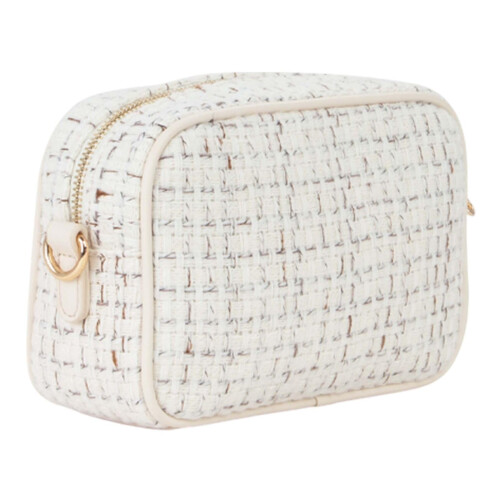 Valentino Valentino Shoulder Bag Tweed Camera Bag Off Wh/Multi Cream 2
