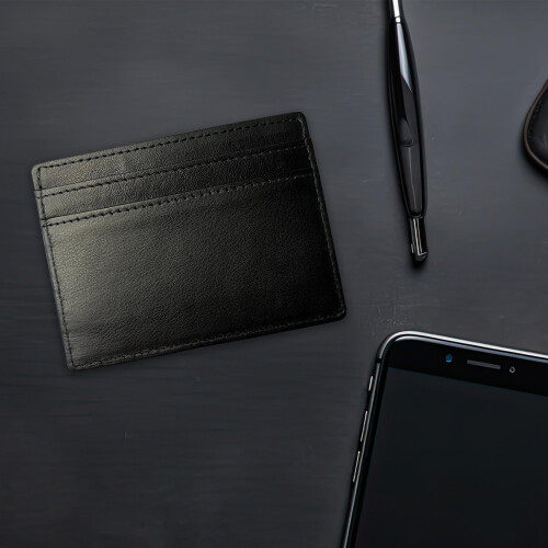 Minimalist Wallet, Black, Mini Black 2