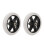 6 Inch Grey Widened Wheelchair Front Caster Wheel 2PCS Replacement 3